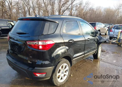 2018 Ford Ecosport Se from USA, damaged, VIN MAJ3P1TEXJC174153